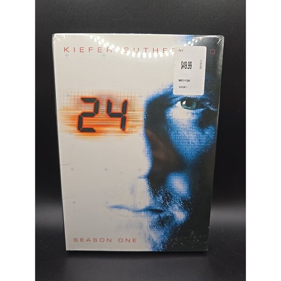 24 Season 1 DVD 2001 6-Disc Set  Kiefer Sutherland TV Show SEALED - Picture 1 of 3
